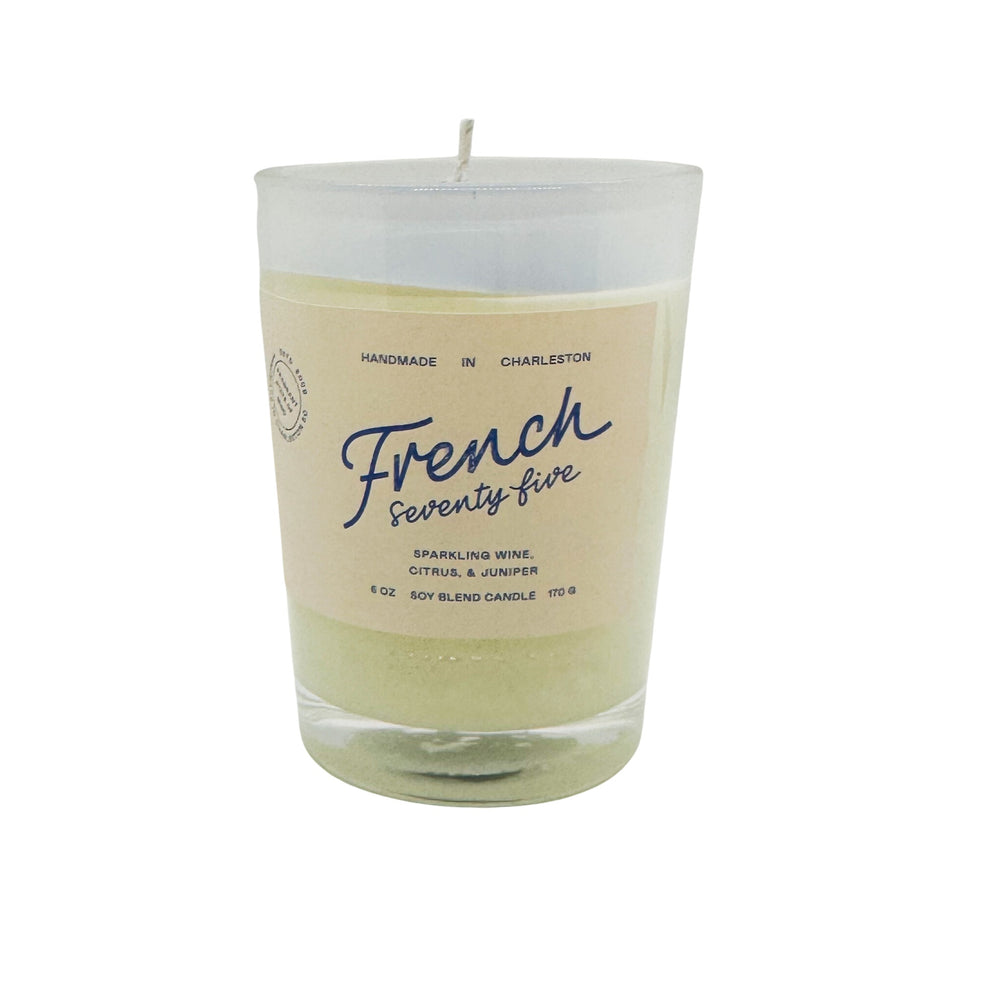 Applewood - soy wax candle in reused wine bottle – Unwined Candles